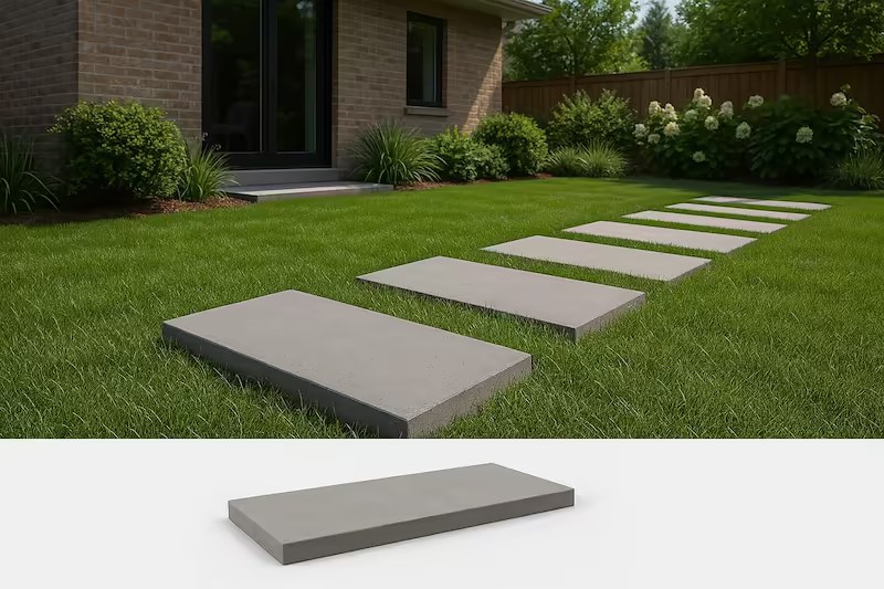 Garden tiles "Loft" 1000*400*40